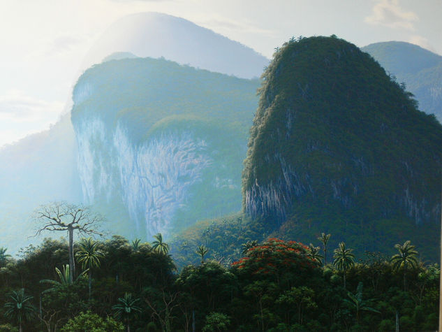 Contraluz Óleo Lienzo Paisaje