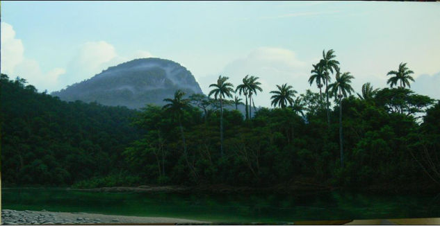 El Toa Óleo Lienzo Paisaje