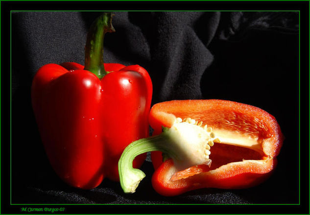 Anatomía de un pimiento 