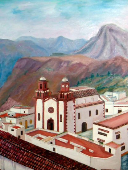 ARTENARA Y SAN MATIAS Óleo Lienzo Paisaje