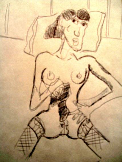 Desnudo con Camara II