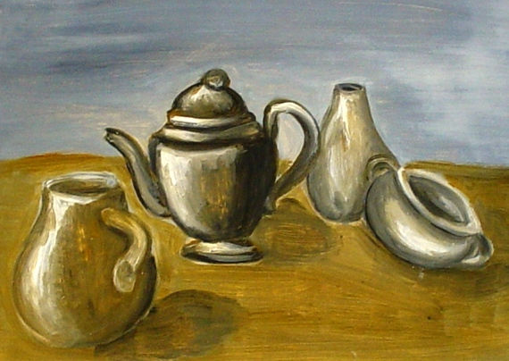 BODEGON III Oil Panel