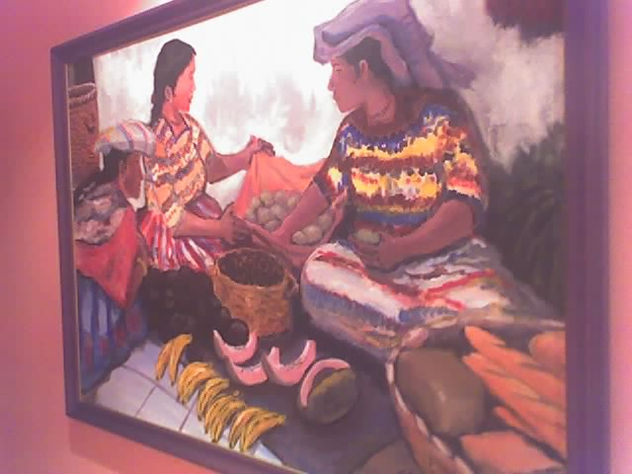 mujeres en el mercado