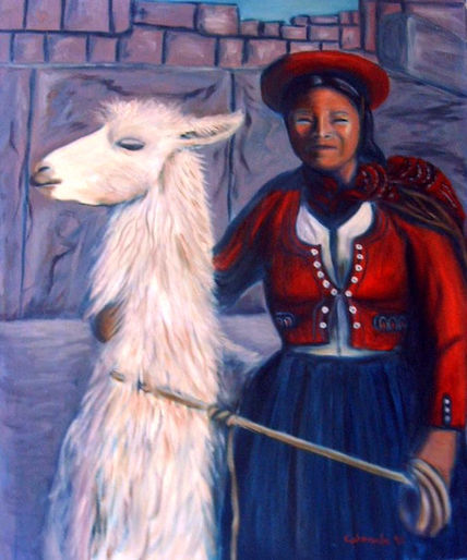 La llama y el ama