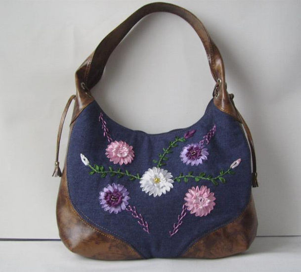 Bolso de 5 flores 