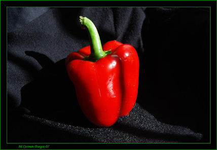 El pimiento rayado