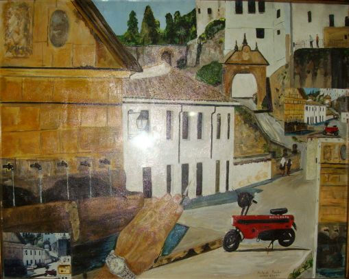 Pintando ronda desde Japon Oil Canvas Others