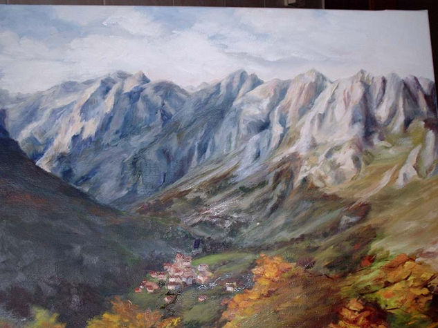 Picos Europa II Óleo Lienzo Paisaje