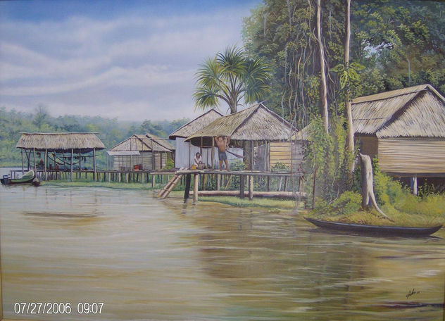 Naturaleza tranquila en constante paz