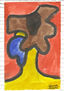 TORSO AMARILLO ,AZUL Y MARRÓN,1992
