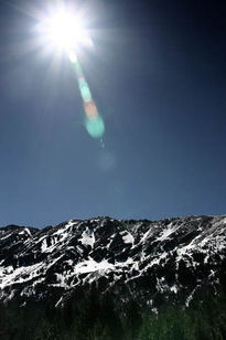 Sol y nieve