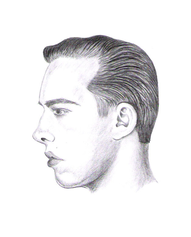 rostro perfil.