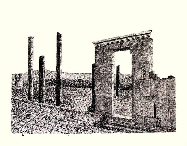 RUINS OF THE CHURCH IN AVDAT