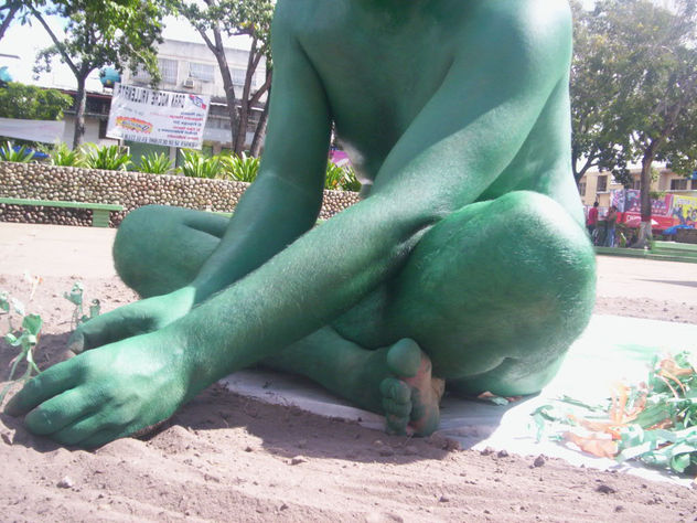 HOMBRE DE TIERRA VERDE