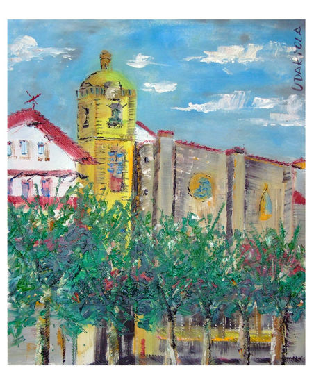 Urnieta Oil Canvas Landscaping