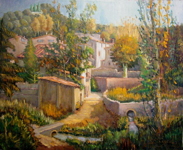 MURA- 73 x 60 cms Óleo Lienzo Paisaje