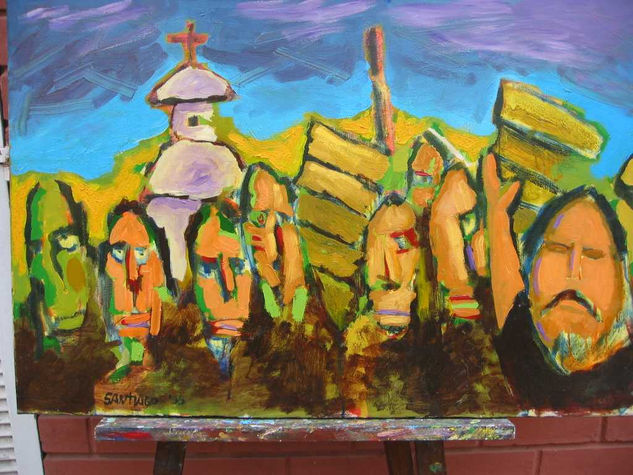 Cargadores Oil Canvas Landscaping