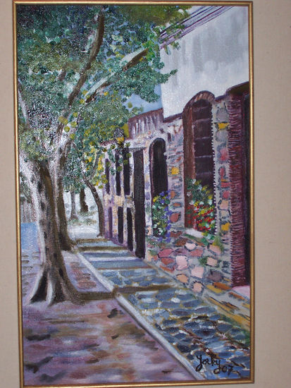 calle Oil Canvas Landscaping