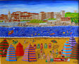 la playa de Gijon