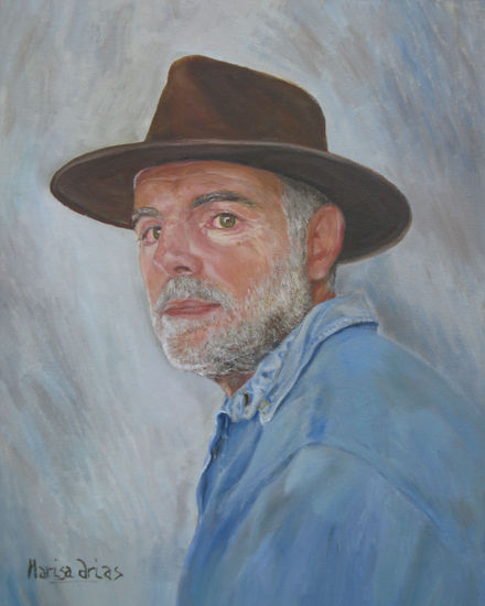 Emilio Oil Canvas Portrait