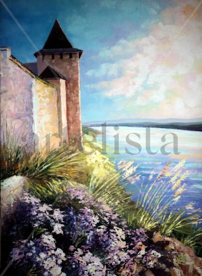 Rio Dnister Oil Canvas Landscaping