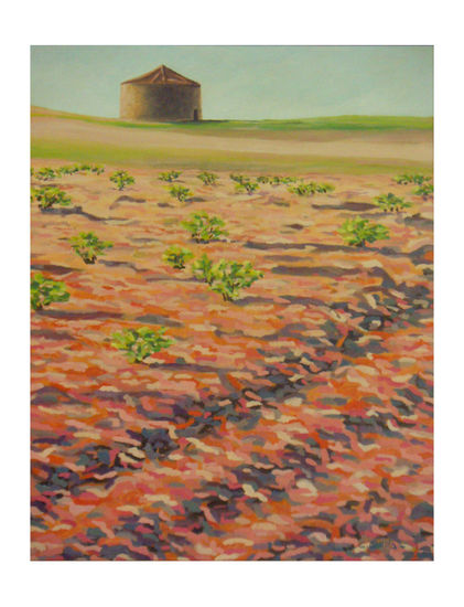 La luz de la ribera del Duero Others Canvas Landscaping