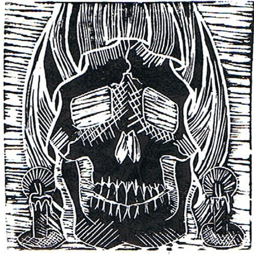 LA SANTA Linocut