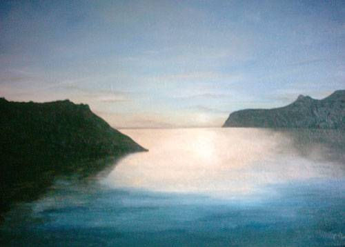 Atardecer Oil Canvas