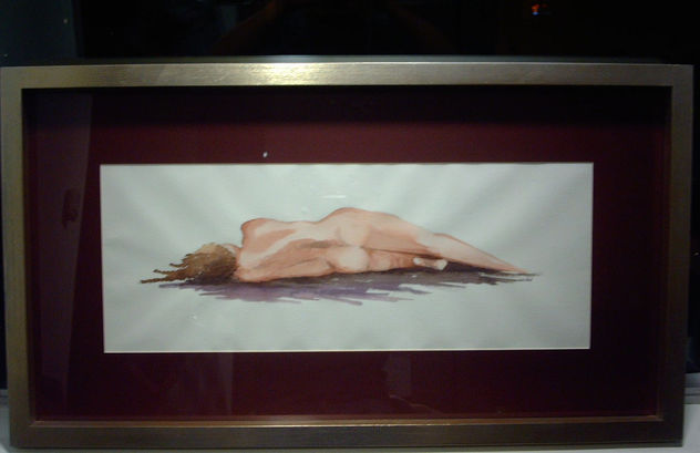 DESNUDO ACUARELA
