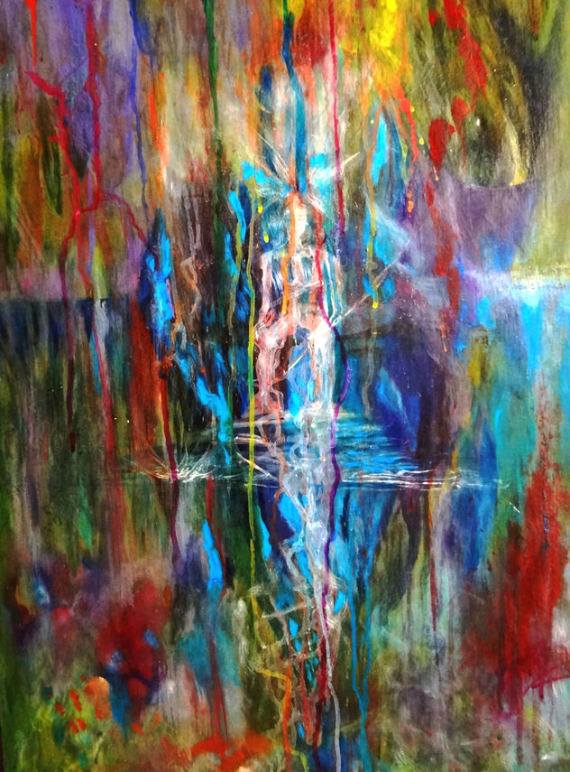 saliendo de la oscuridad.