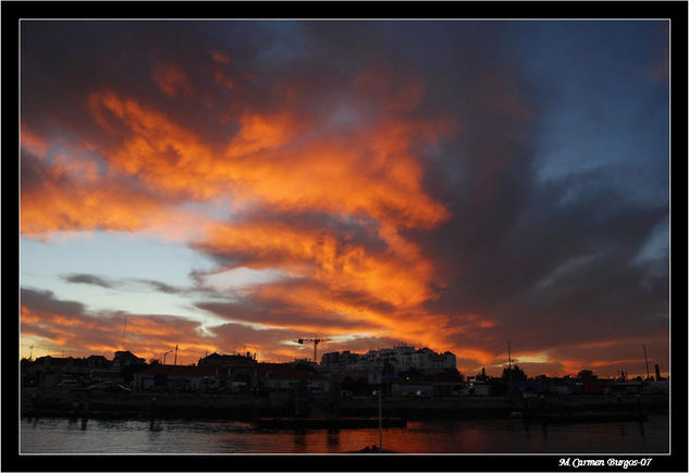 Atardecer en Vila Real de Santo António Viajes Color (Digital)