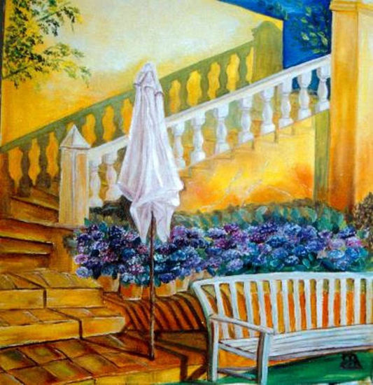 Terraza Oil Canvas Landscaping