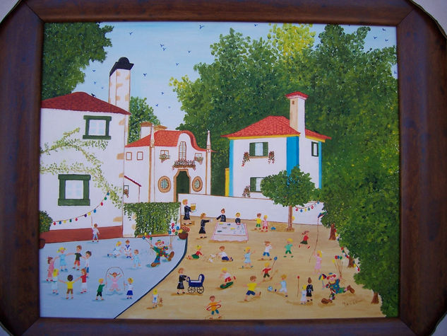 Portugal Do Pequeninos Oil Canvas Others