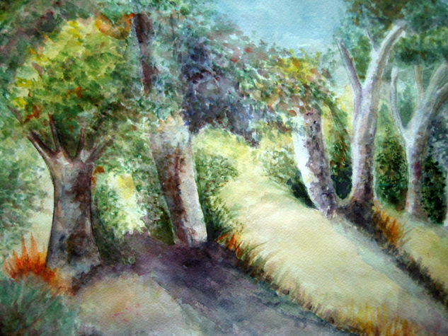 Arboleda Oil Canvas Landscaping