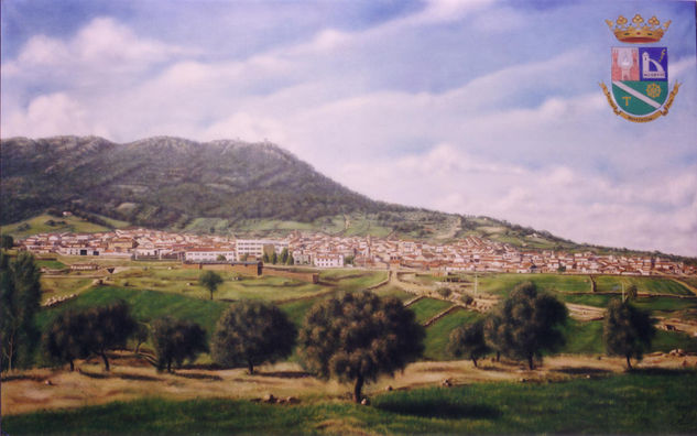 Navalvillar de Pela Oil Canvas Landscaping