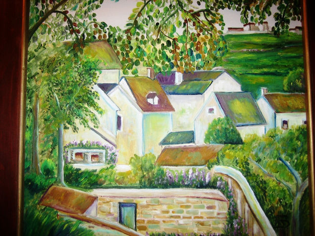 Recordando a Gauguin Óleo Lienzo Paisaje