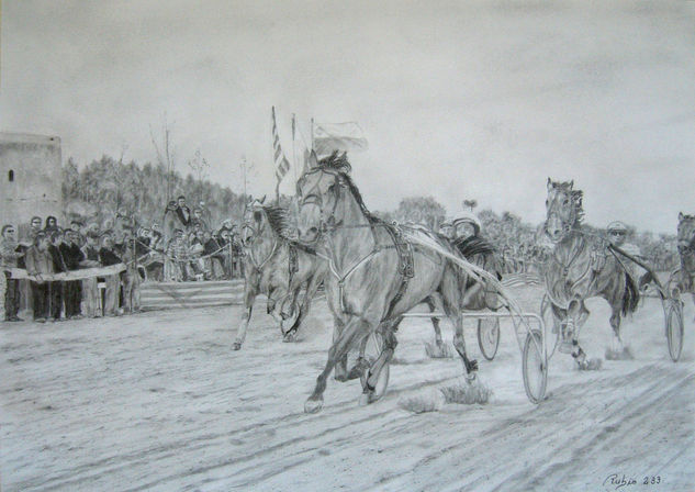 CARRERAS DE TROTONES Charcoal