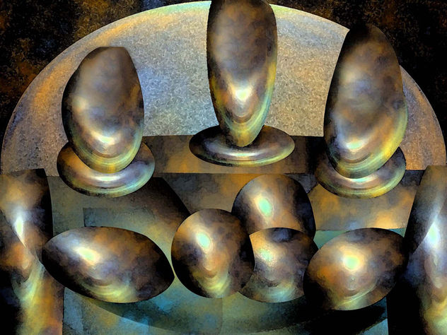 Figuras de cobre