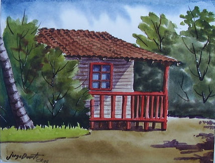 Casita de madera