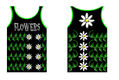 camiseta de flores