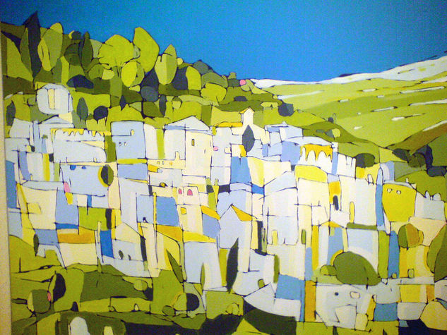 trevelez Acrylic Canvas Landscaping