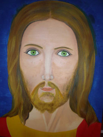 Jesus vivo Oil Canvas Portrait