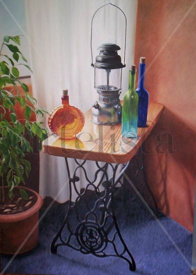 Rincón Cálido Oil Canvas Still Life Paintings