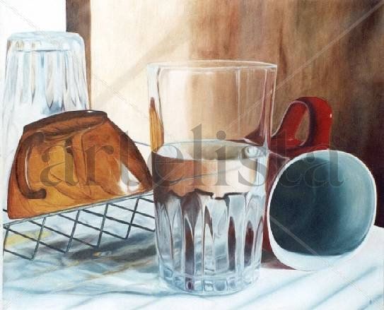 Rincón Cocina Oil Canvas Still Life Paintings