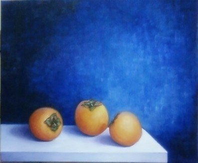 Caquis Oil Canvas Still Life Paintings