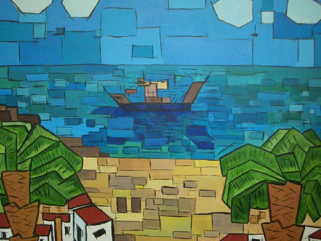 La bahia y el puerto