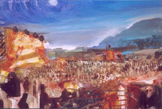 Multitut al Concert Oil Canvas Landscaping