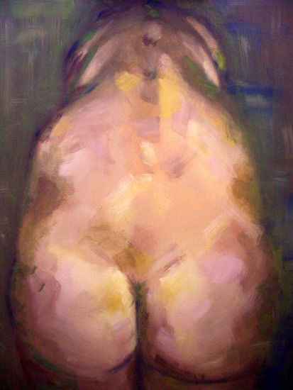 VIII Déjame recordarte como eras cuando aún no existías. Oil Panel Nude Paintings