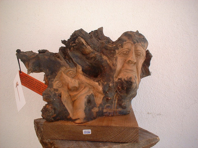 Emparejados Wood Figurative