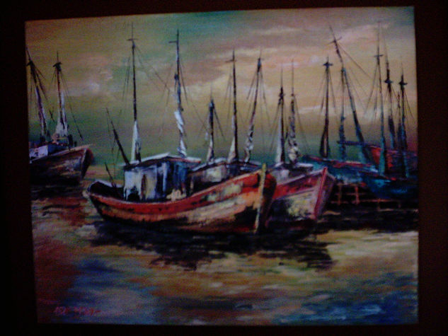 Puerto I Oil Canvas Landscaping